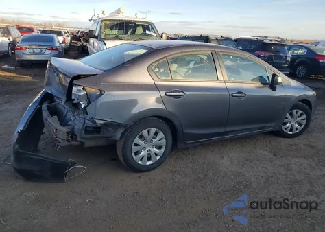 2012 Honda Civic Lx z USA, uszkodzony, nr VIN 19XFB2F56CE078930